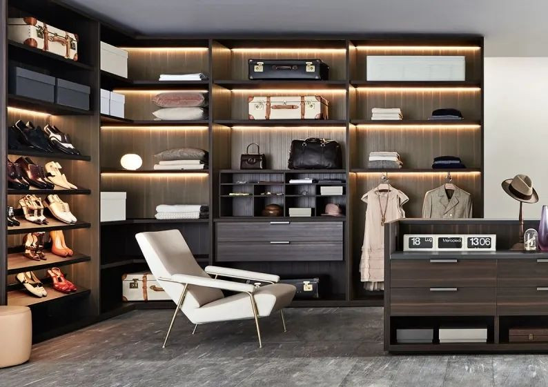 Molteni&C衣帽間，驚艷眼球的高階優(yōu)雅